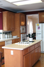 dallas granite kitchen island